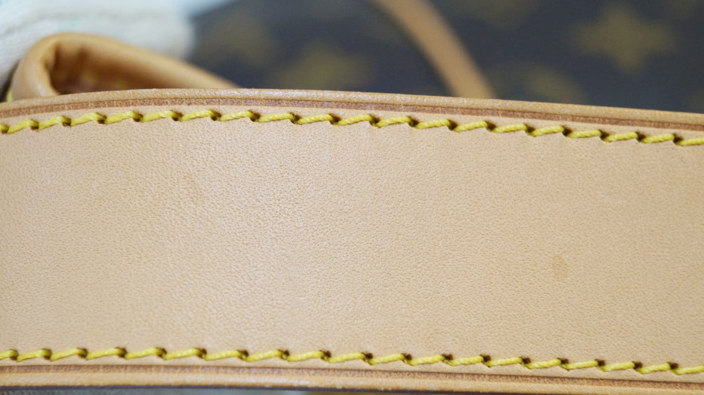 LOUIS VUITTON Monogram Galliera PM Brown Shoulder Bag