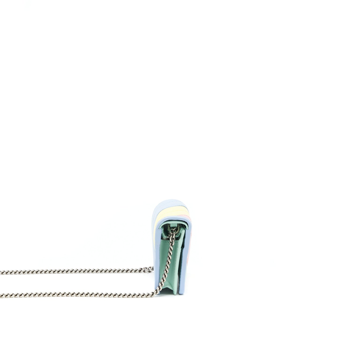 Gucci Pastel Marmont Cardholder on Chain
