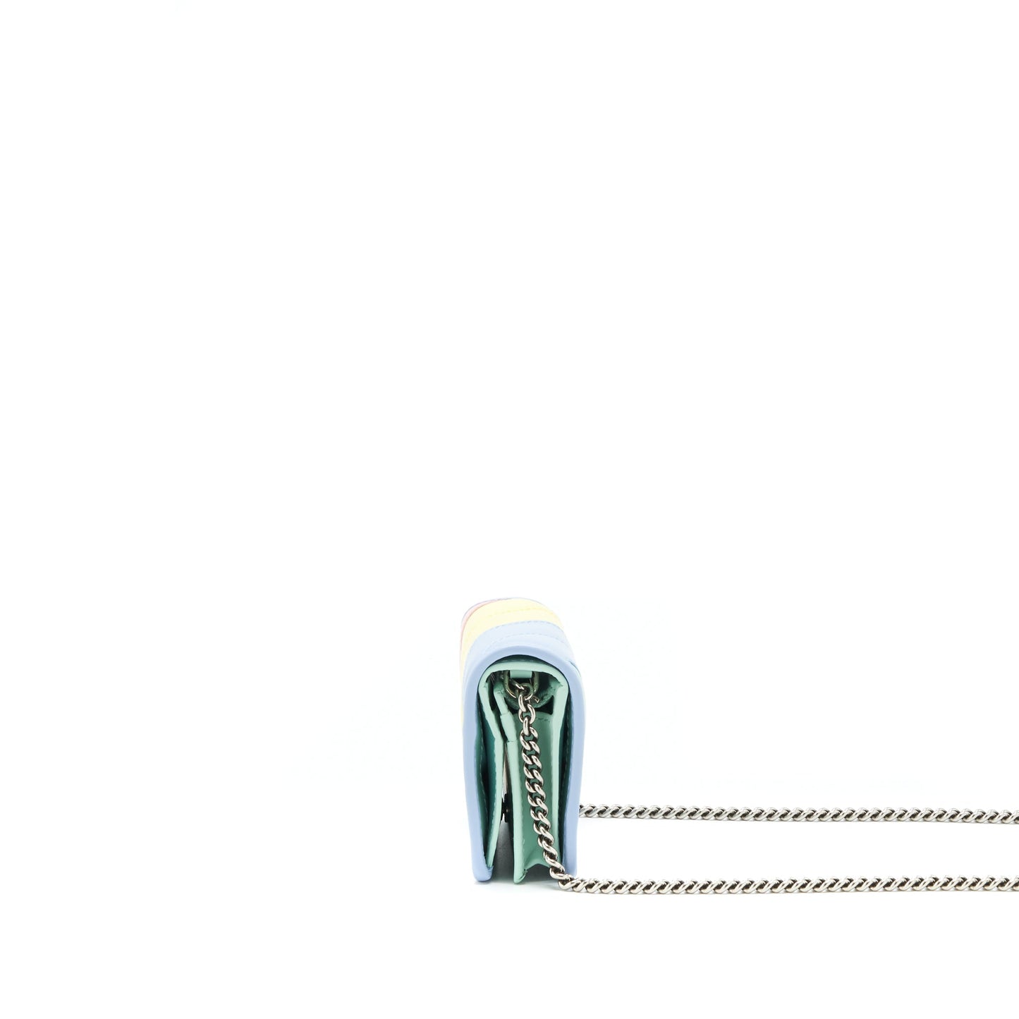 Gucci Pastel Marmont Cardholder on Chain