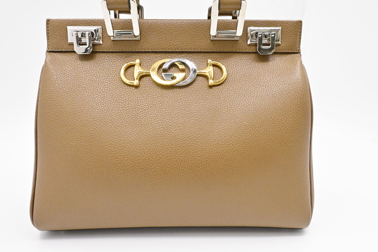 Gucci Handbag in Brown Leather