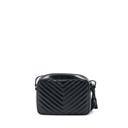 Saint Laurent/ Lou Camera Purse Calfskin So Black