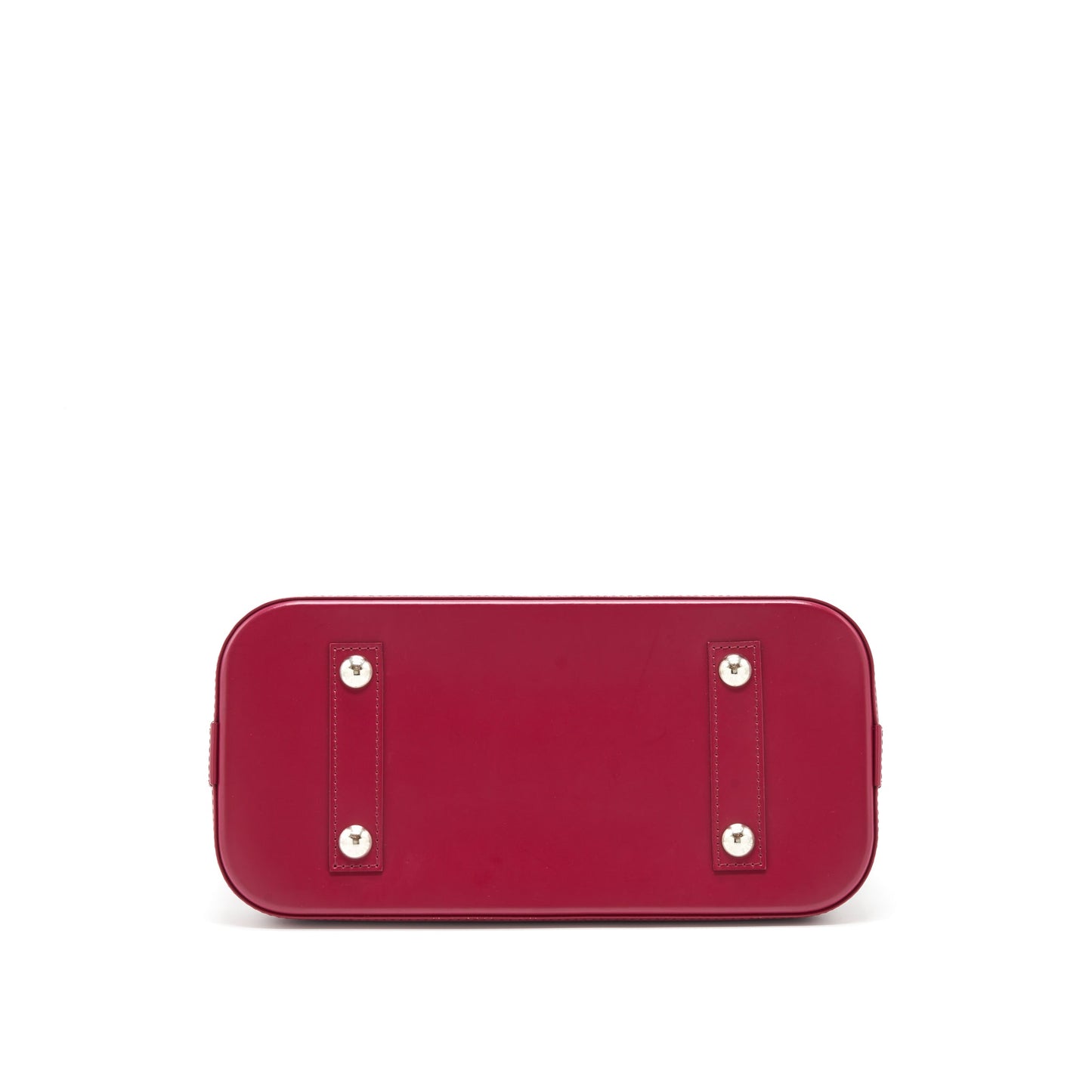 Louis Vuitton Alma Epi Dark Red With initial J.Y On Key Tag