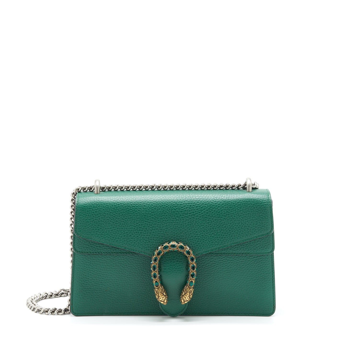 Gucci Dionysus Small Mini Purse Green With Multicolour Hardware