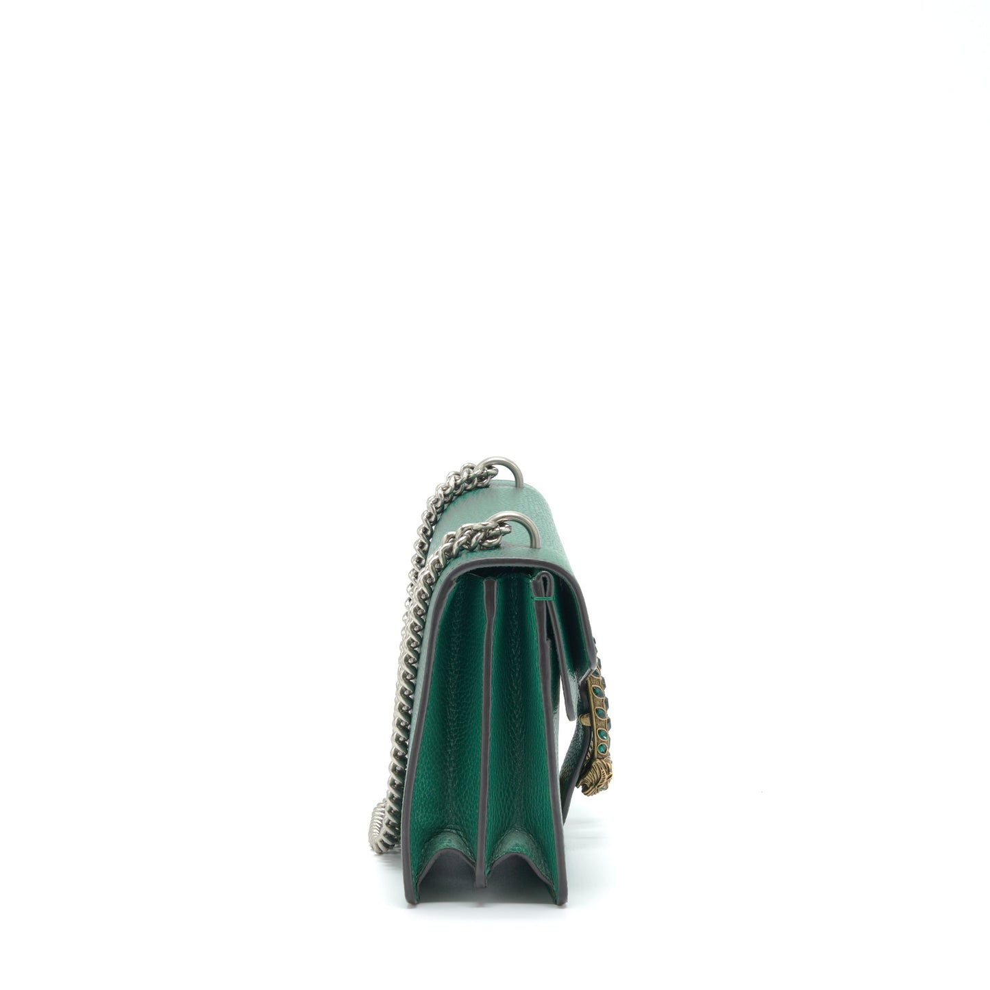 Gucci Dionysus Small Mini Purse Green With Multicolour Hardware