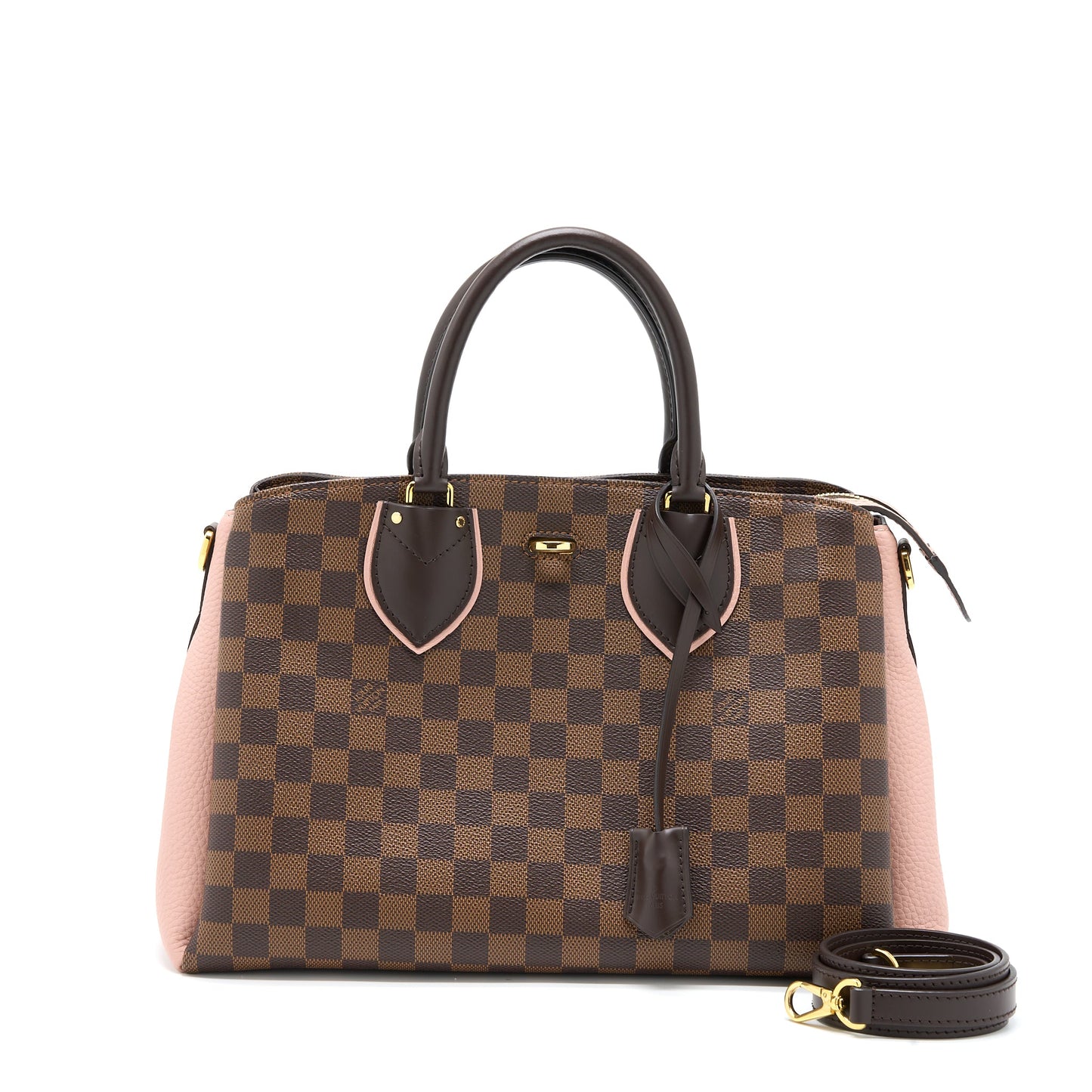 Louis Vuitton Normandy Tote Purse Damier Ebene Canvas Magnolia