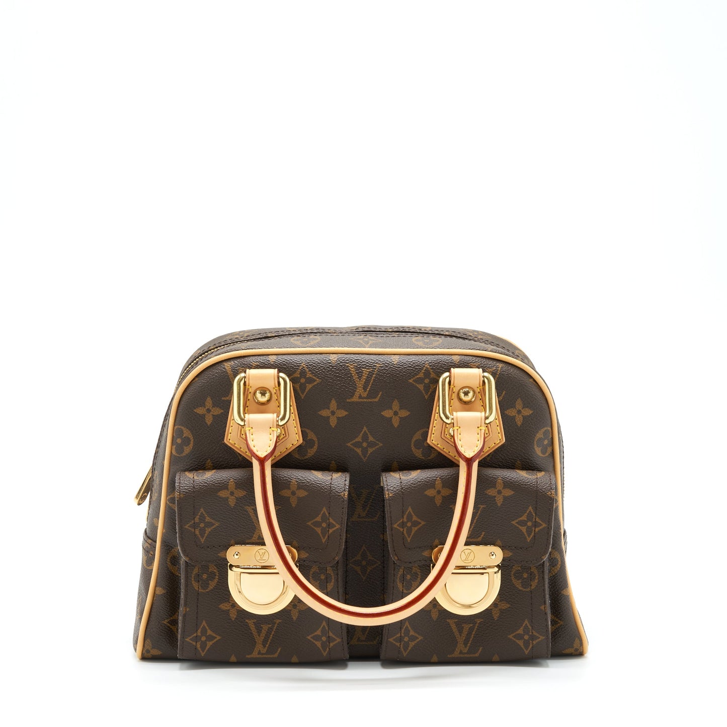 Louis Vuitton Top Handle Tote Purse Monogram Canvas