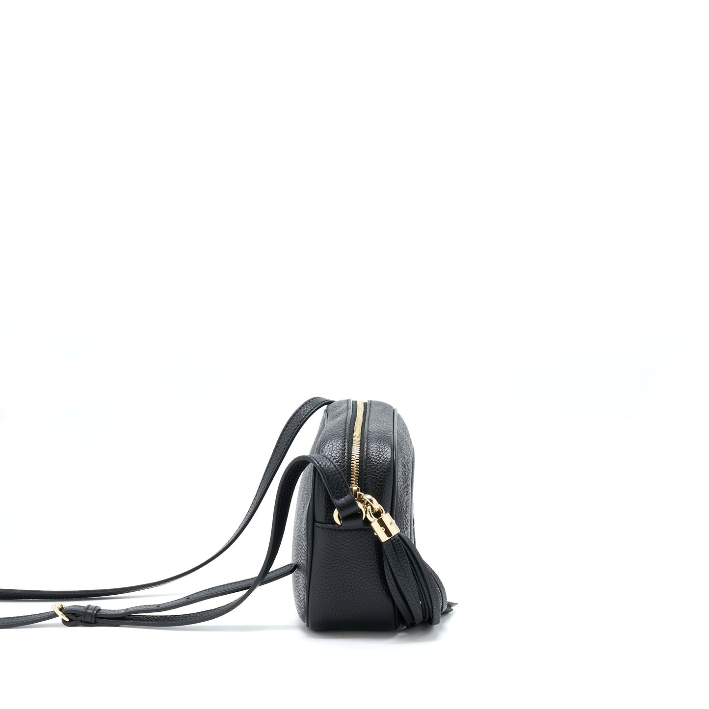 Gucci Soho Camera Disco Purse Calfskin Black
