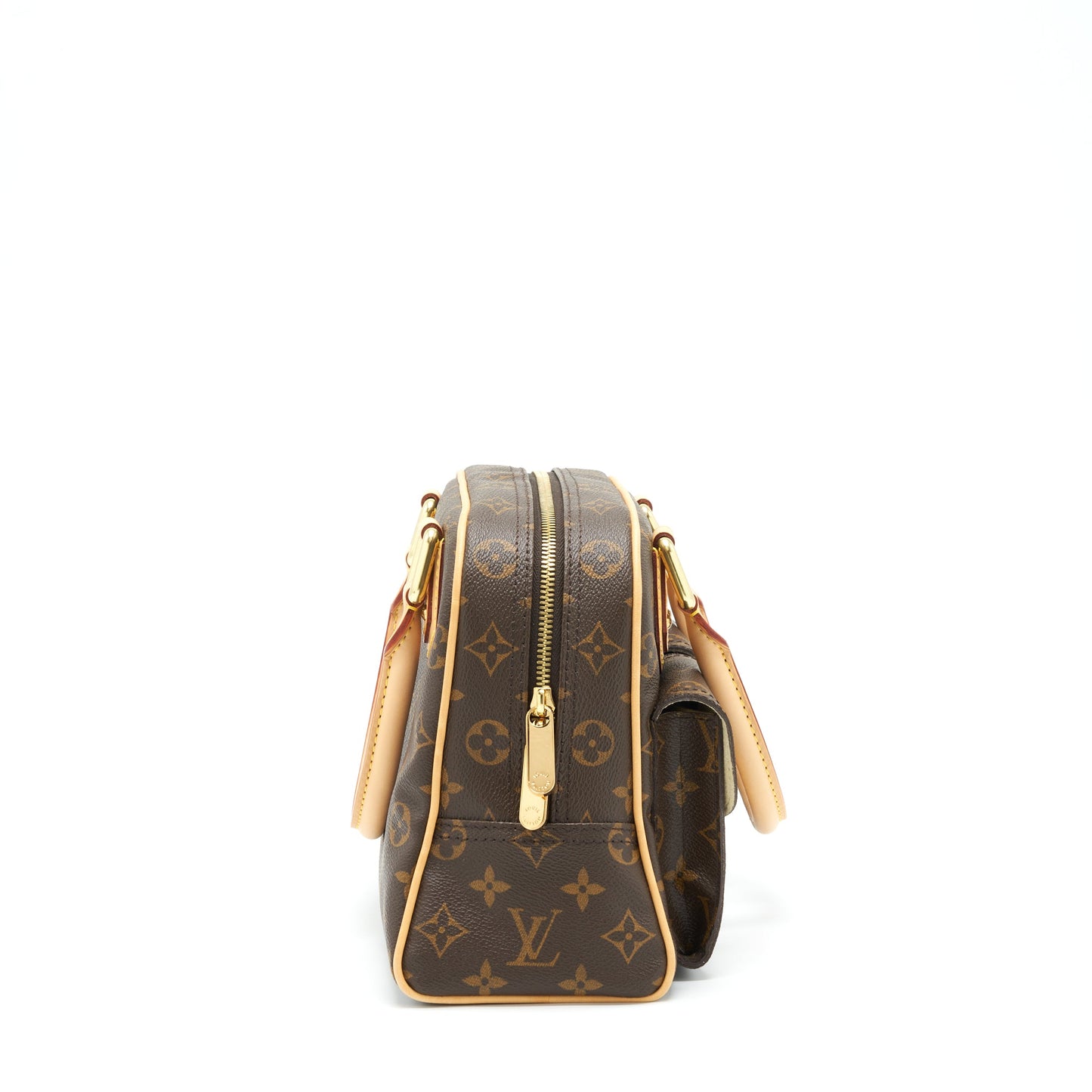 Louis Vuitton Top Handle Tote Purse Monogram Canvas