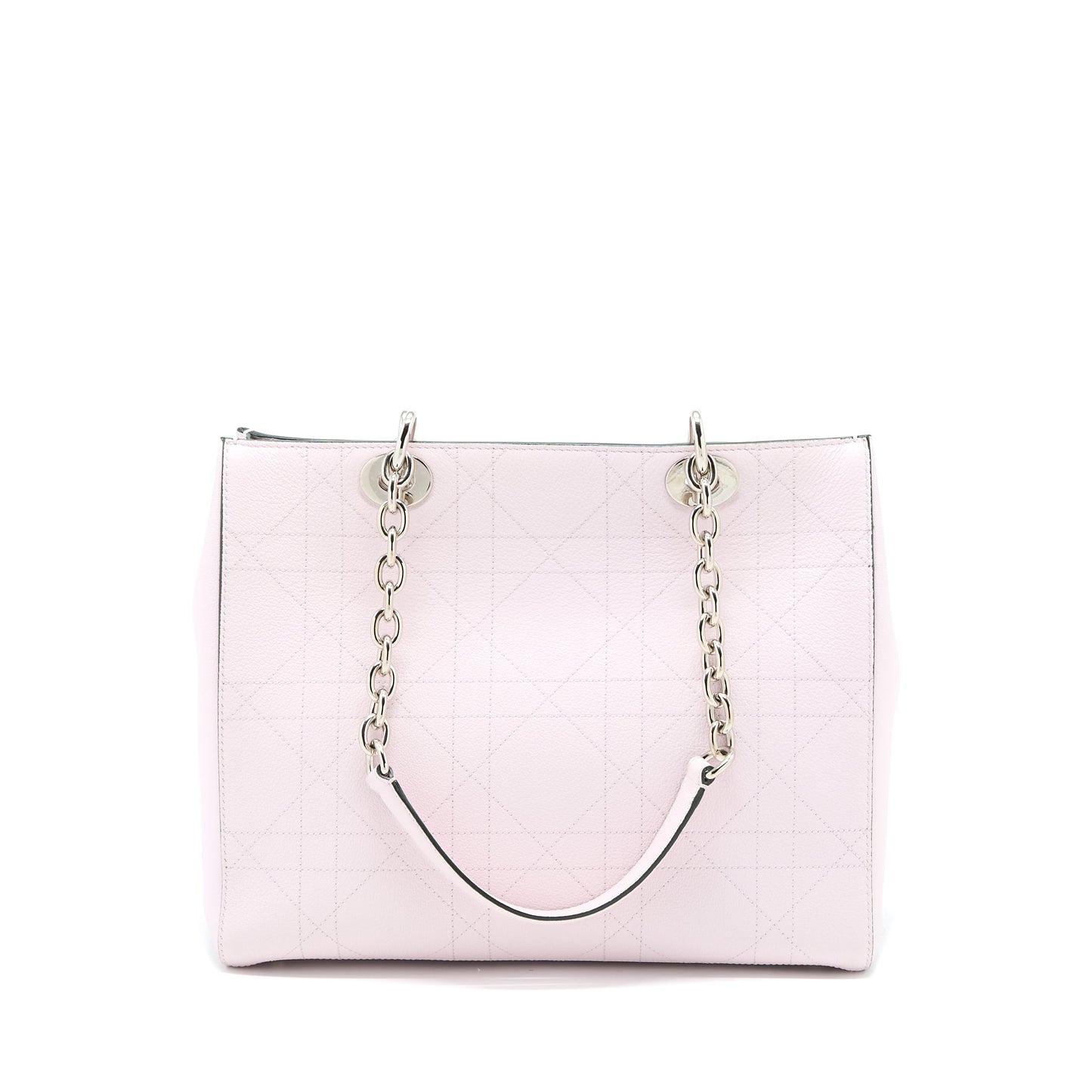 Dior Tote Purse Calfskin Light Pink