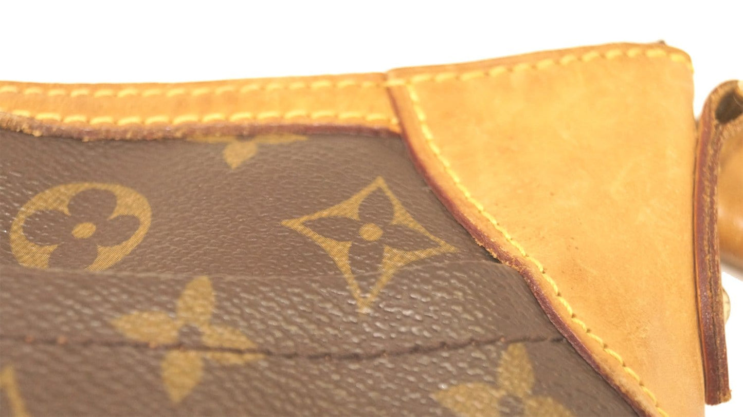LOUIS VUITTON Monogram Canvas Odeon PM Shoulder Bag