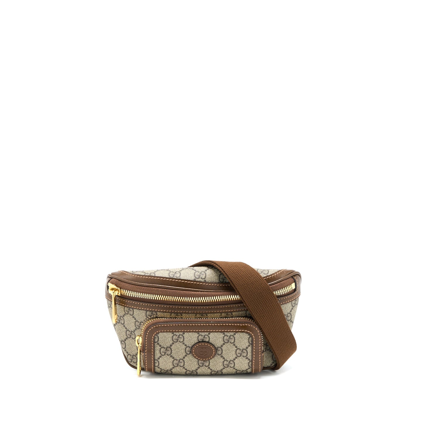 Gucci Belt Purse Interlocking G Supreme Canvas