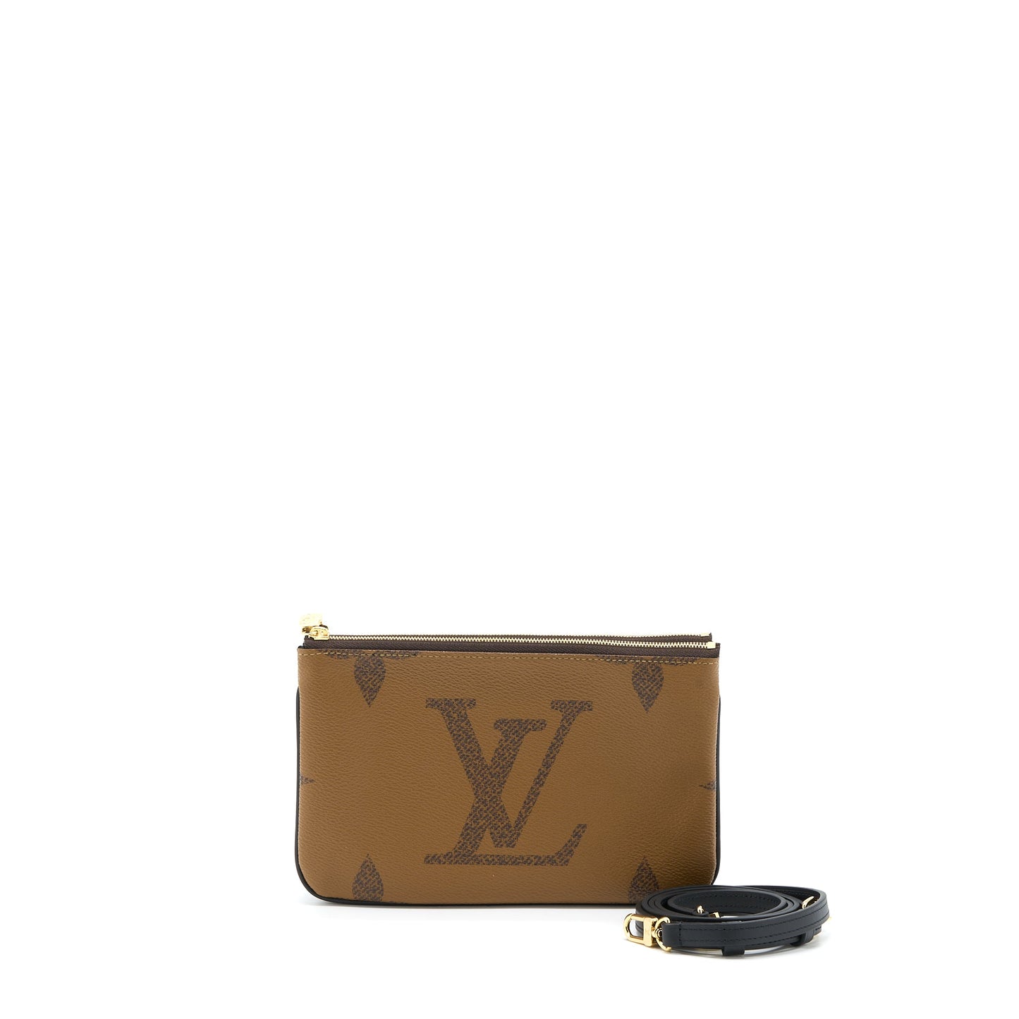 Louis Vuitton Double Zip Pochette Monogram Canvas (New version)