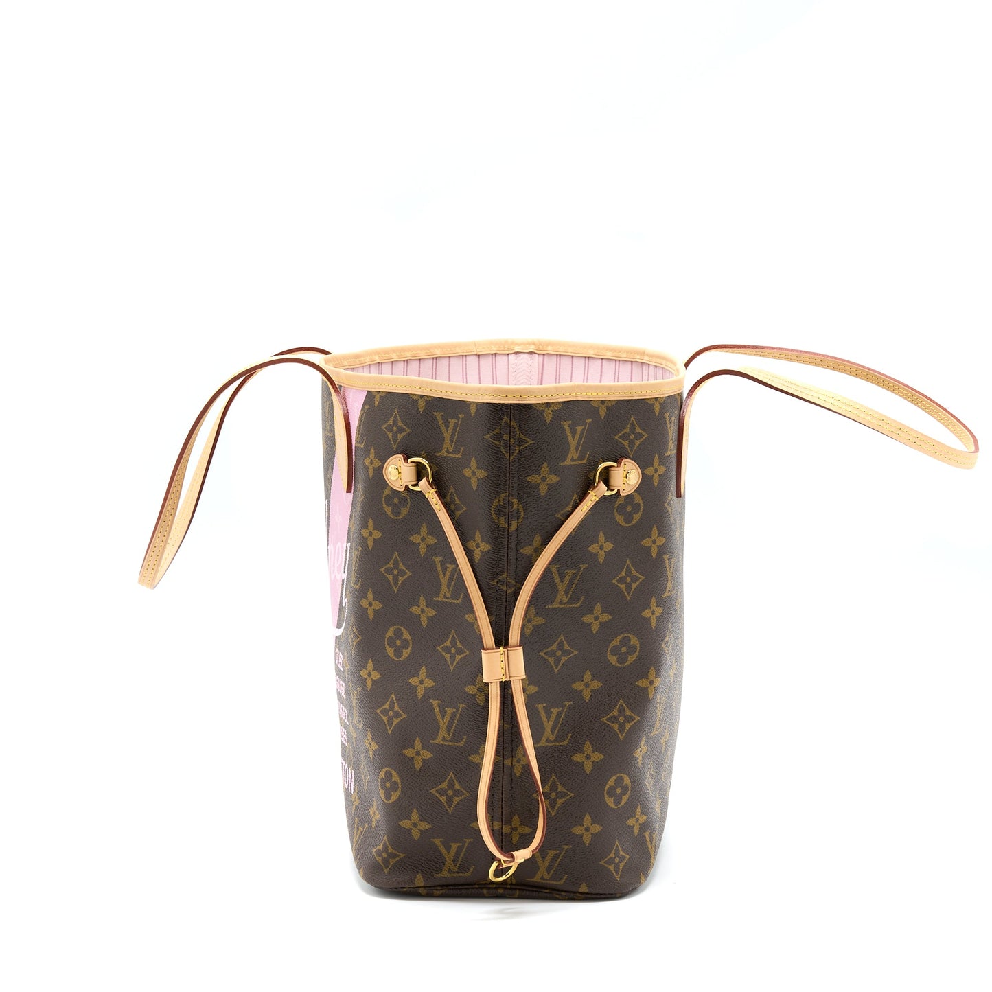 Louis Vuitton Neverfull Sydney Limited Edition Monogram Canvas/Pink
