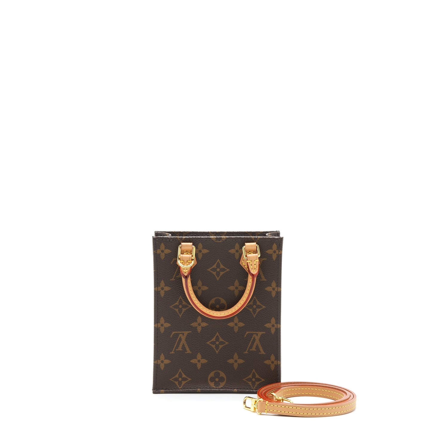 Louis Vuitton Petit Sac Plat Monogram Canvas Year 2020