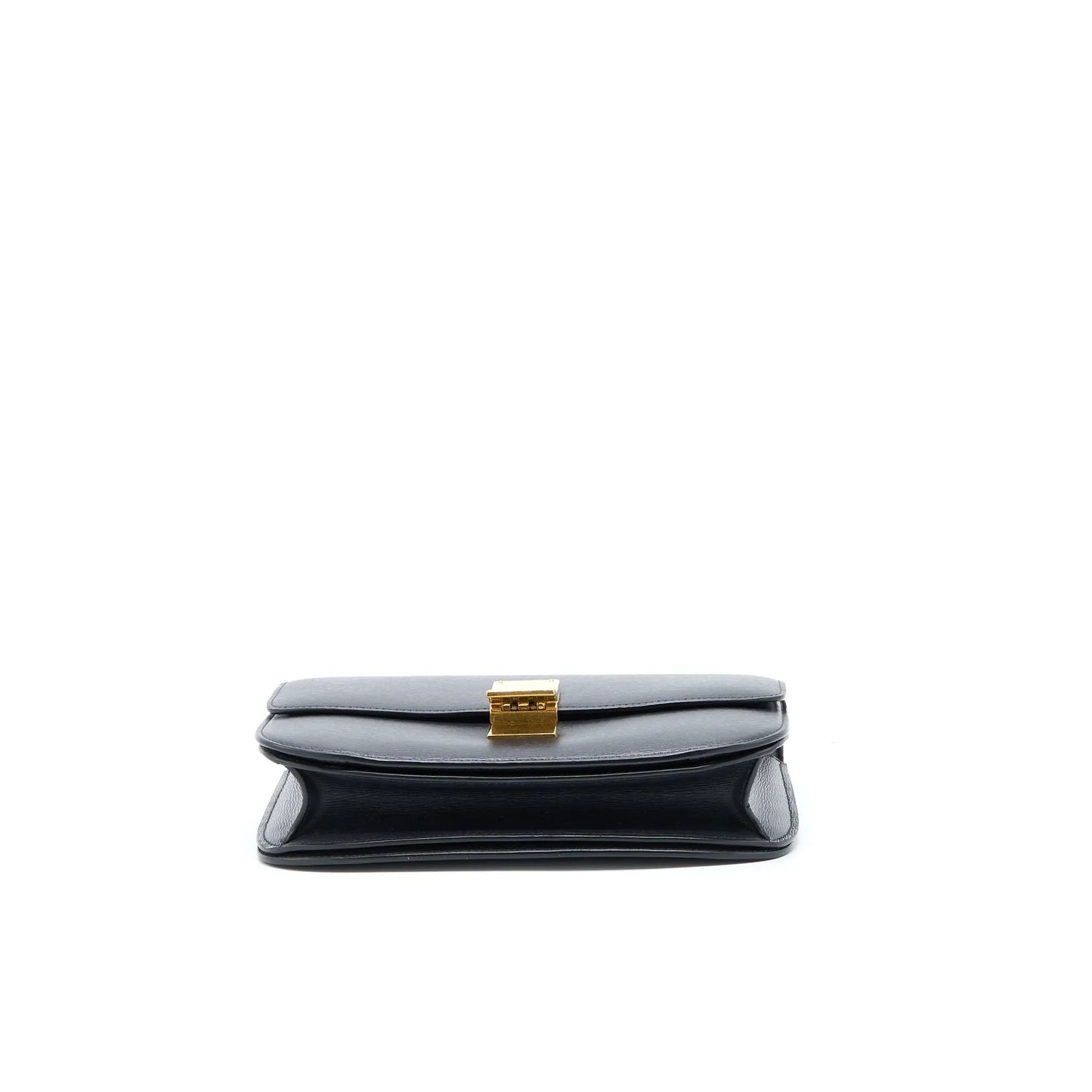 Celine Medium Classic Box Calfskin Liege Anthracite