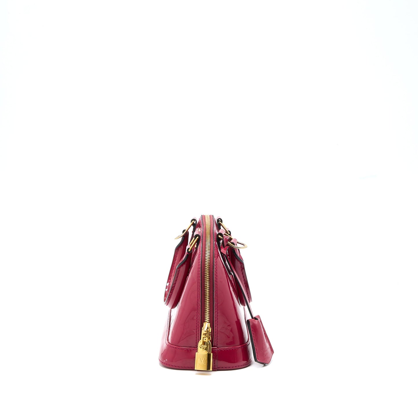 Louis Vuitton Alma Patent Dark Pink