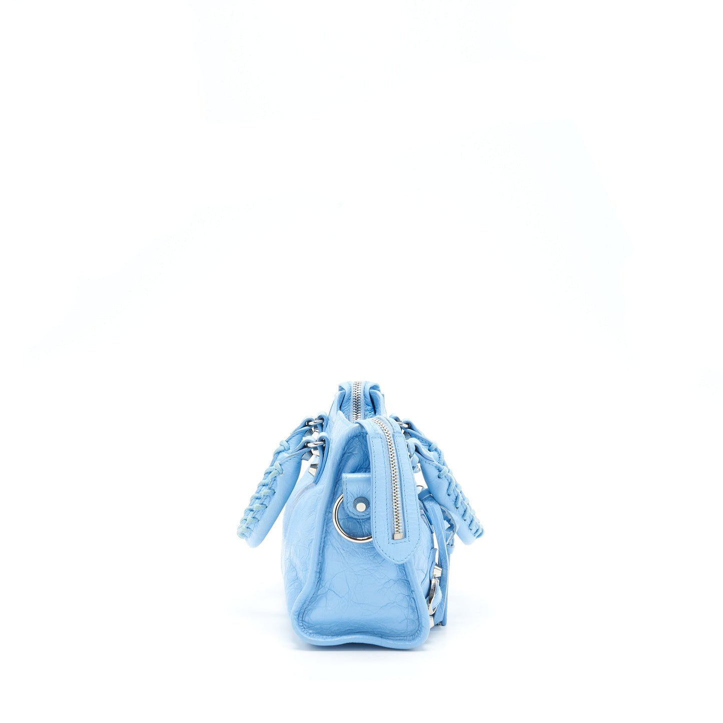 Balenciaga Mini City Purse Light Blue