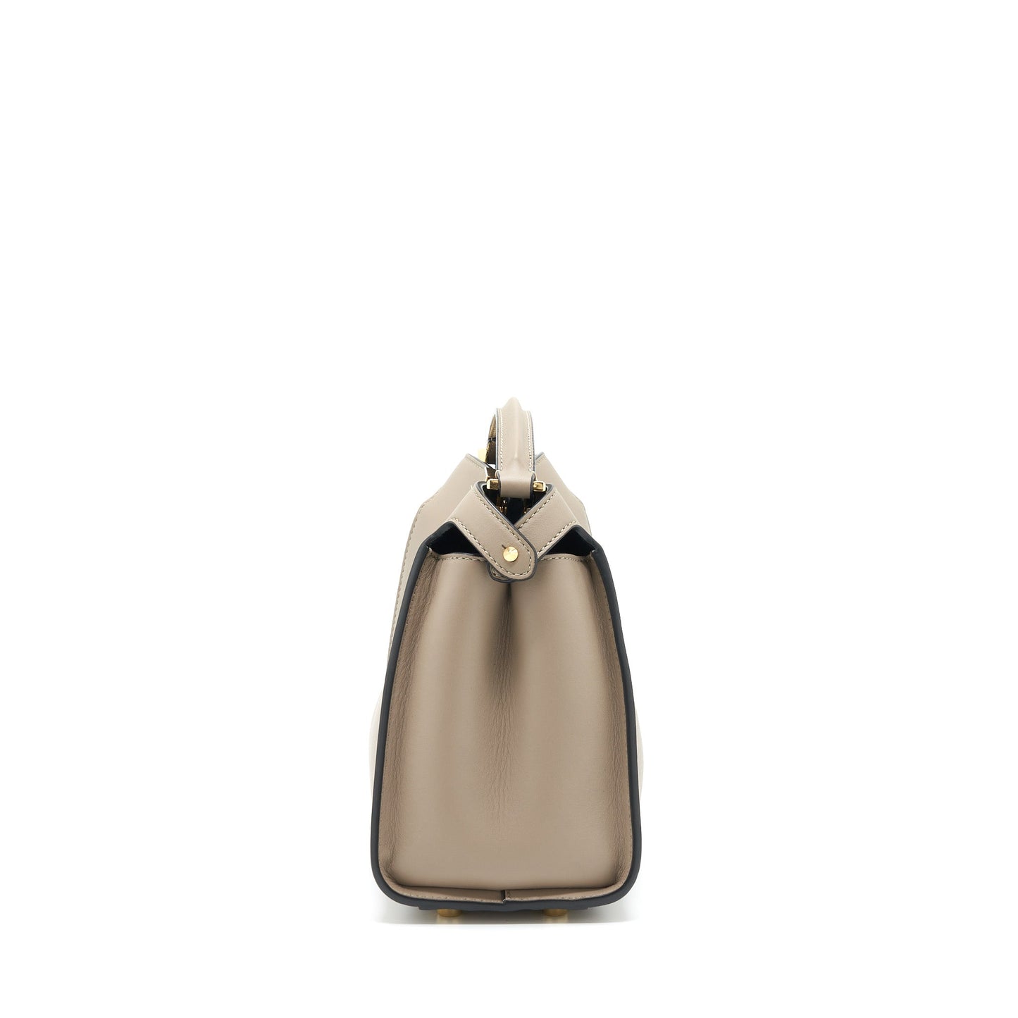 Fendi Peekaboo Purse Light Grey
