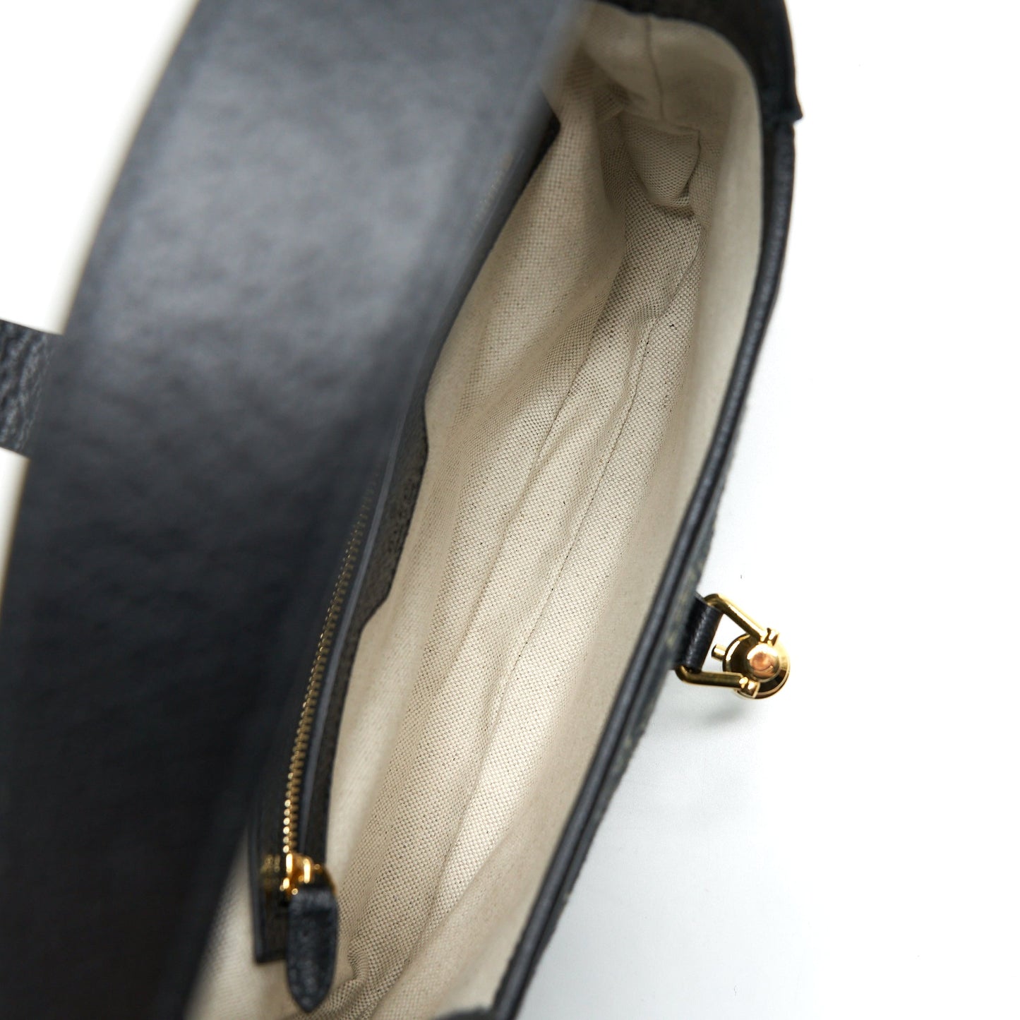 Gucci Jackie 1961 Small Mini Purse Denim/Leather Black