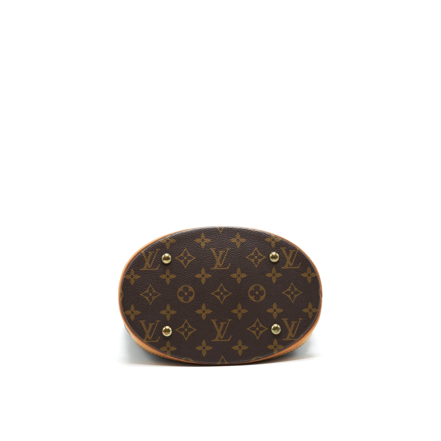 Louis Vuitton Bucket PM Shoulder Tote Bag Monogram Canvas