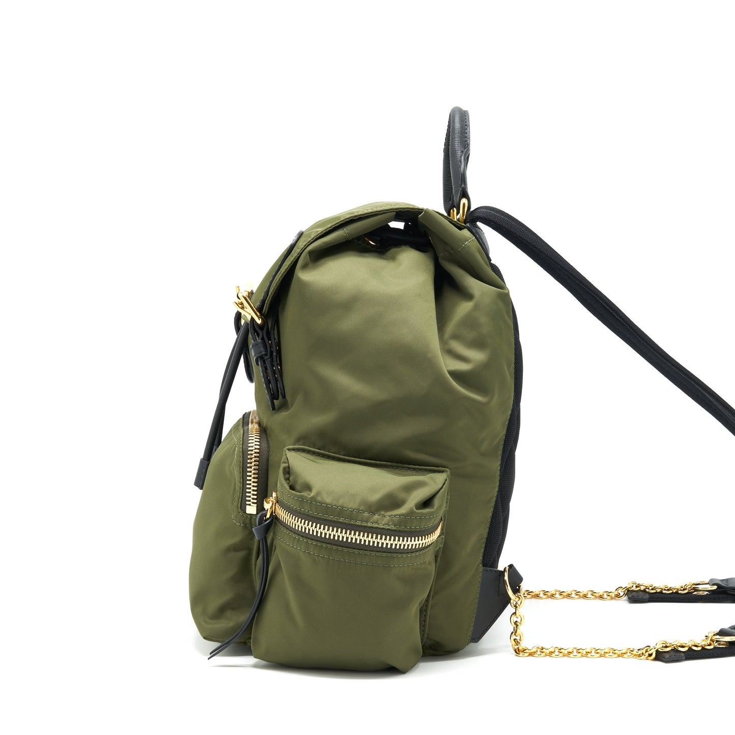 Burberry Nylon Rucksack Backpack Green