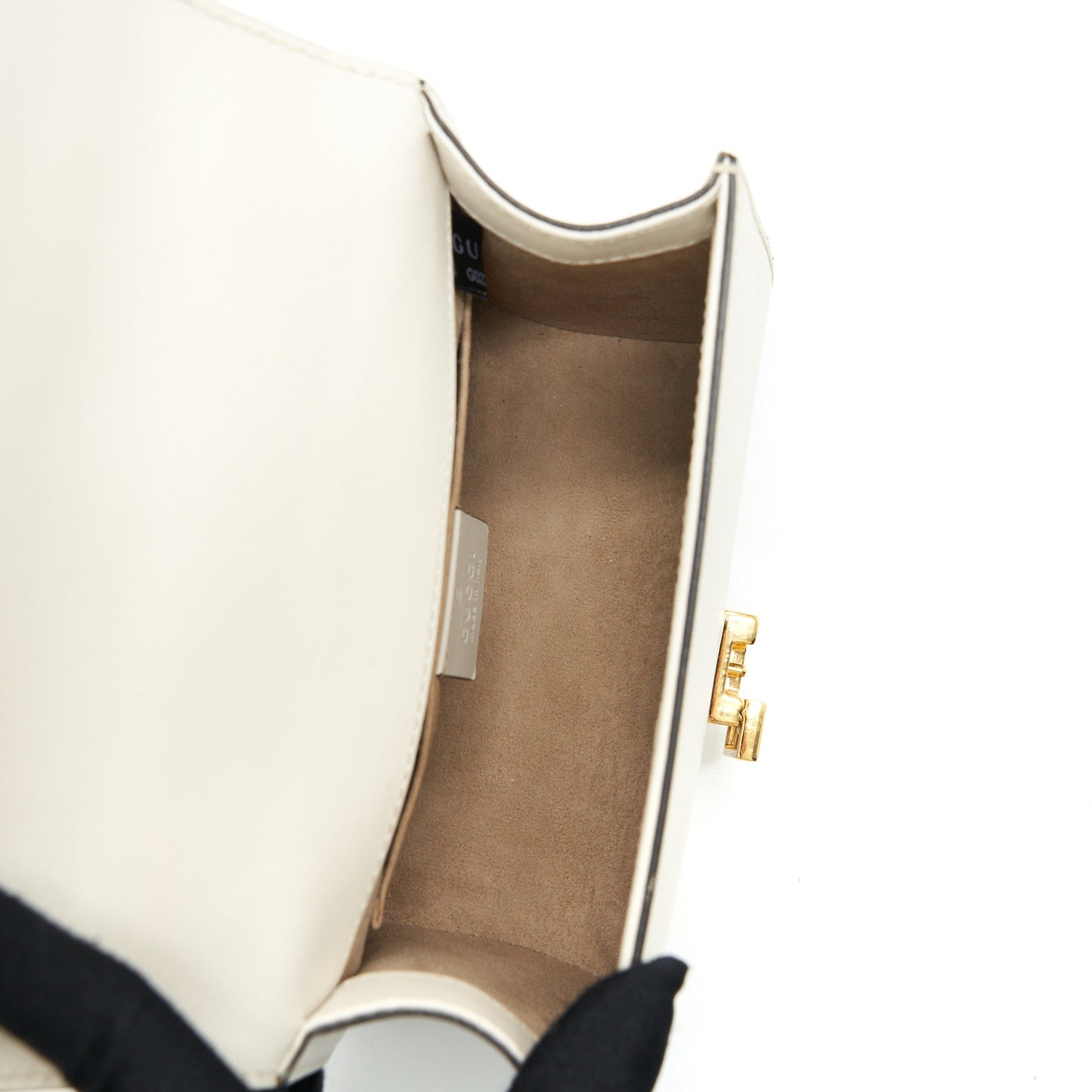 Gucci Mini Sylvie Chain Purse White