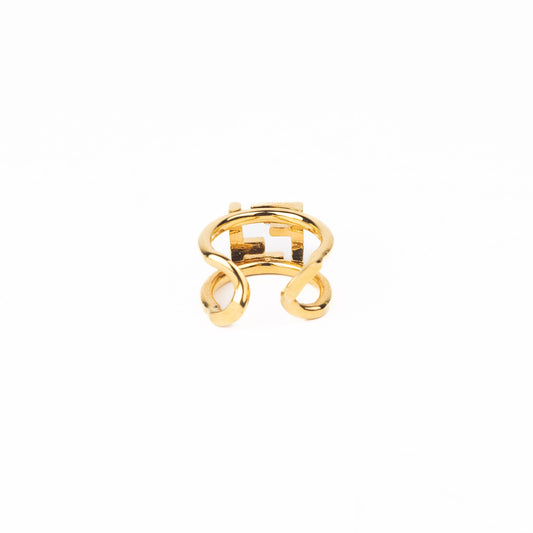 Fendi FF Gold Ring
