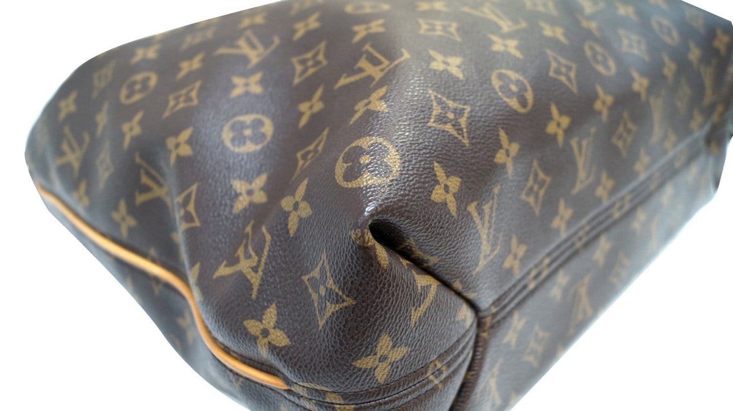 LOUIS VUITTON Monogram Canvas Sully MM Shoulder Bag