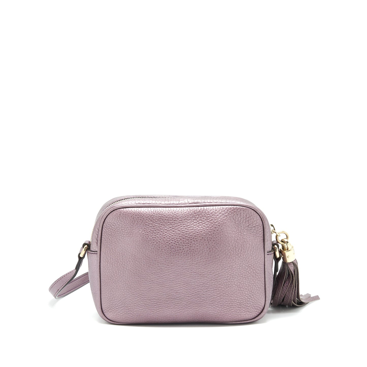 Gucci Disco Camera Purse Silver Purple