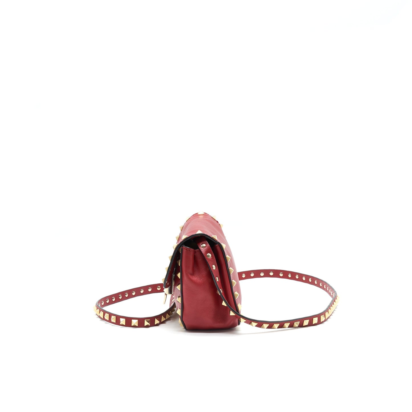 Valentino rockstud mini flap Purse Red
