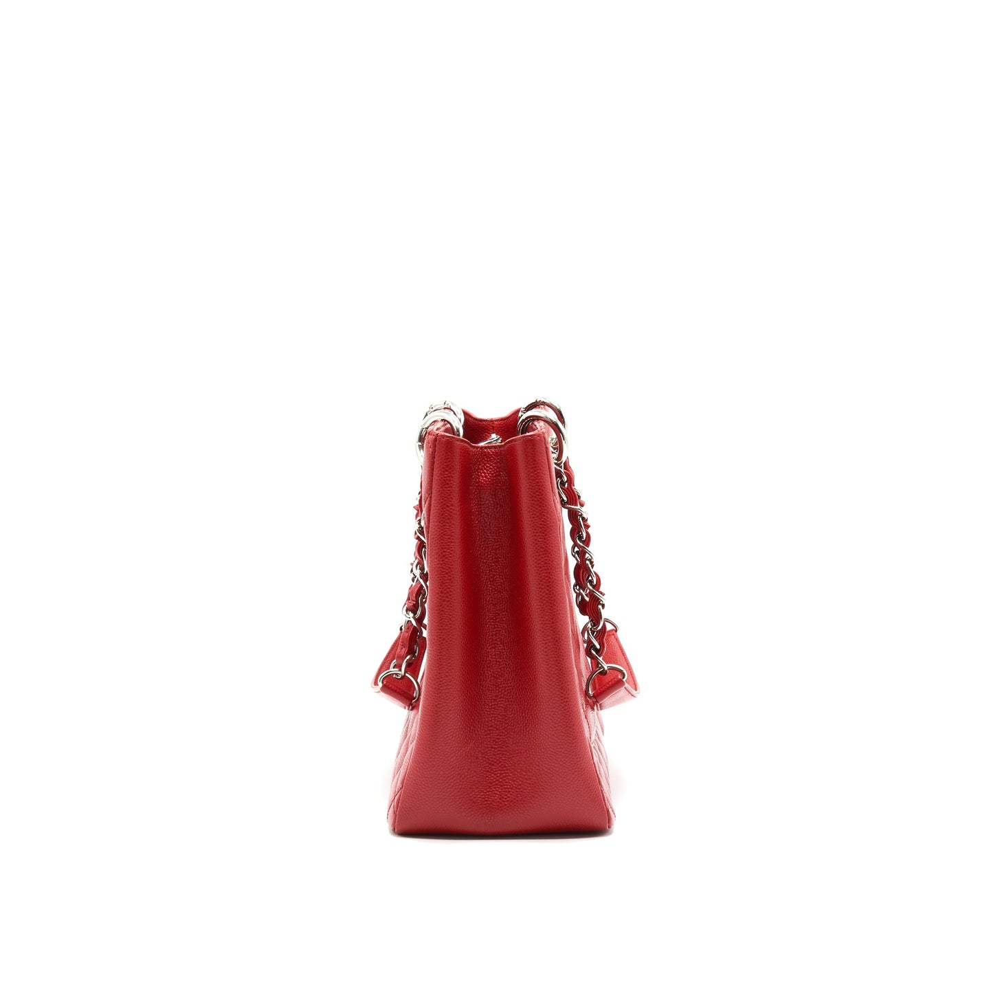 Chanel Grand Shopping Tote caviar Red HW
