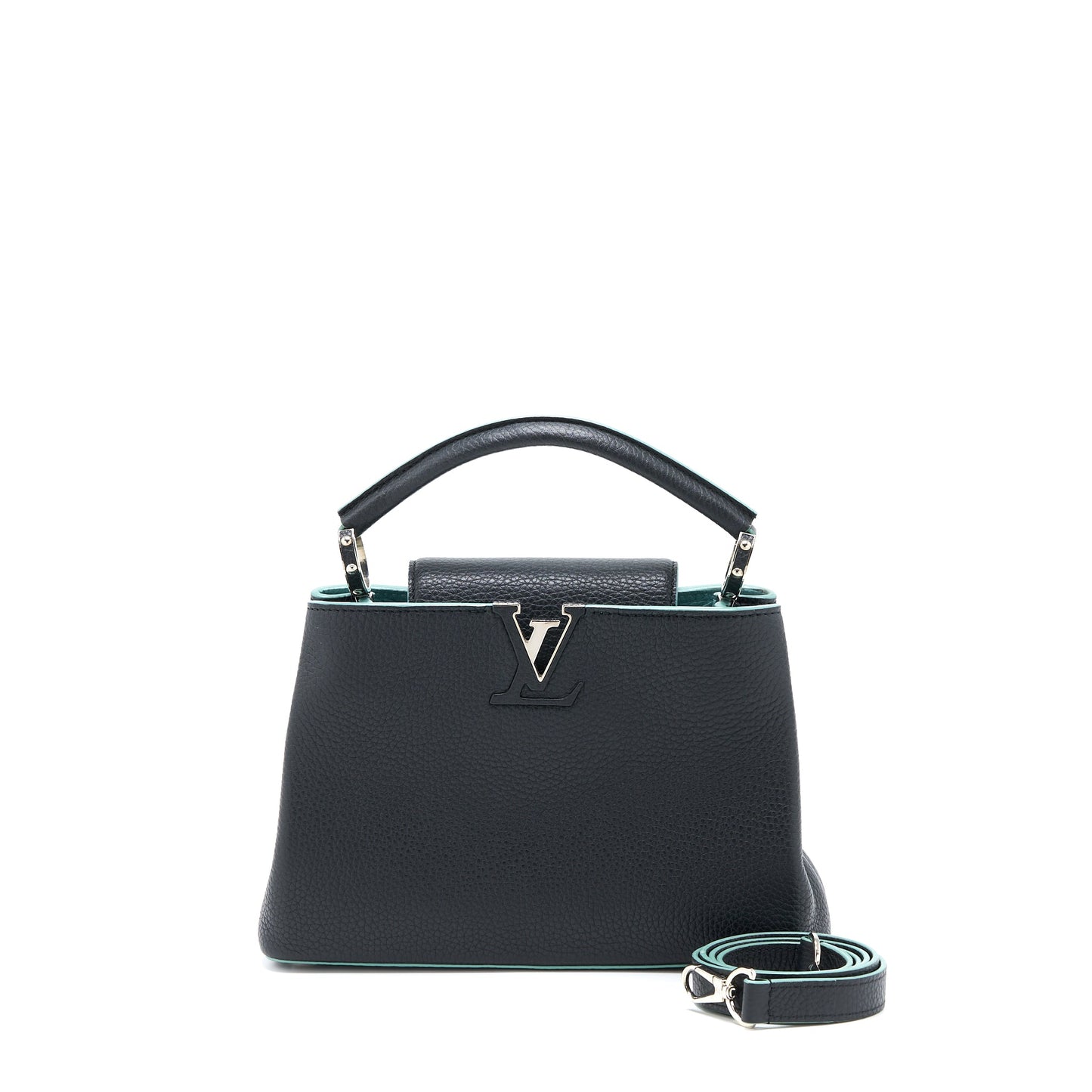 Louis Vuitton Capucines Taurillon Black/ Blue