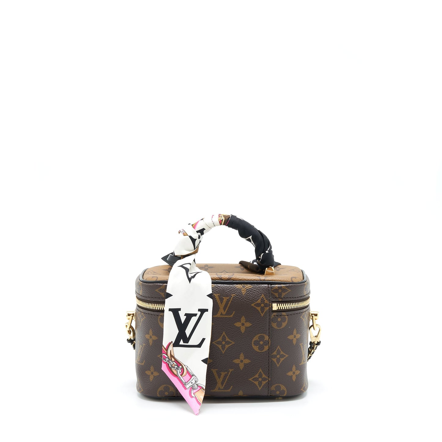 Louis Vuitton Vanity Monogram Canvas year 2021 With An Extra Twilly