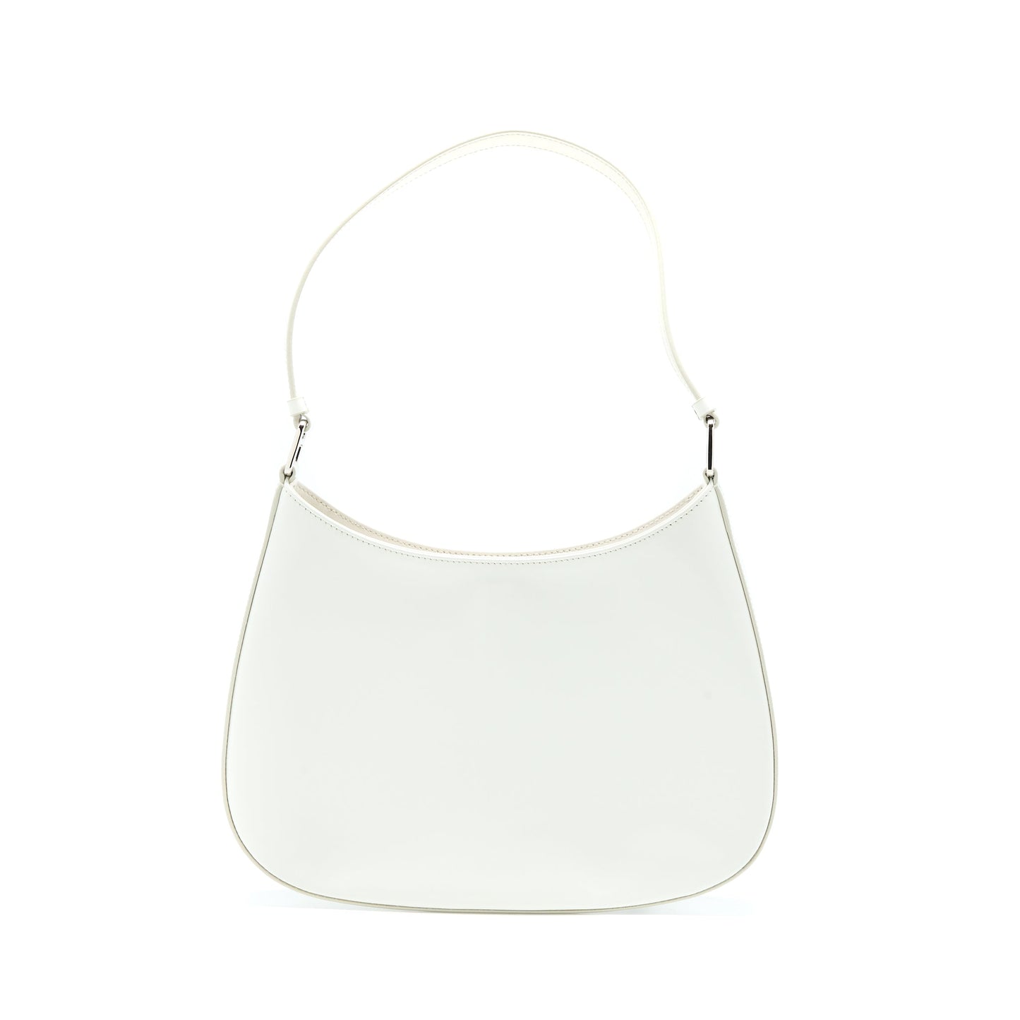 Prada Cleo Purse Calfskin White