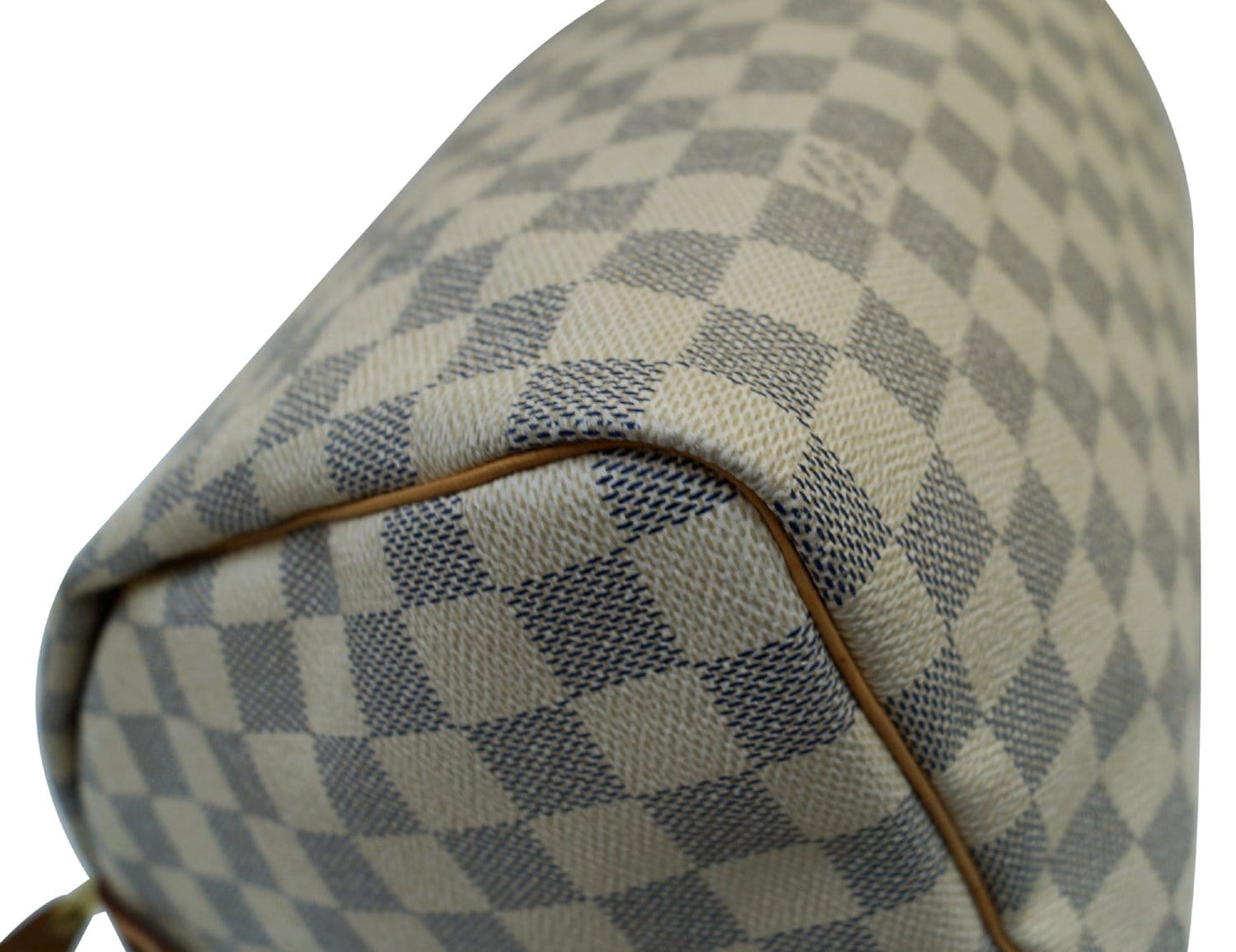 LOUIS VUITTON Damier Azur Speedy 30 Satchel Bag