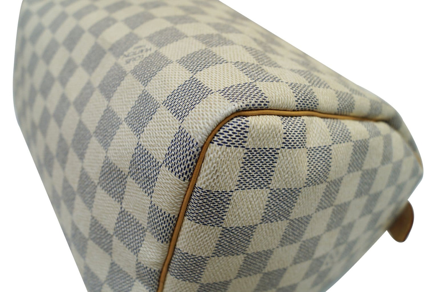 LOUIS VUITTON Damier Azur Speedy 30 Satchel Bag