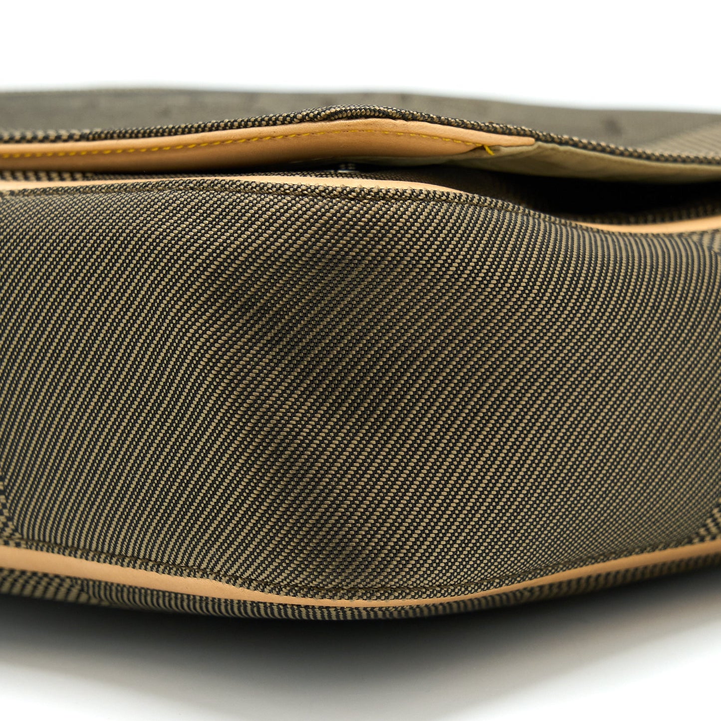 Louis Vuitton Messenger Purse Fabric/Beige Leather Multicolour