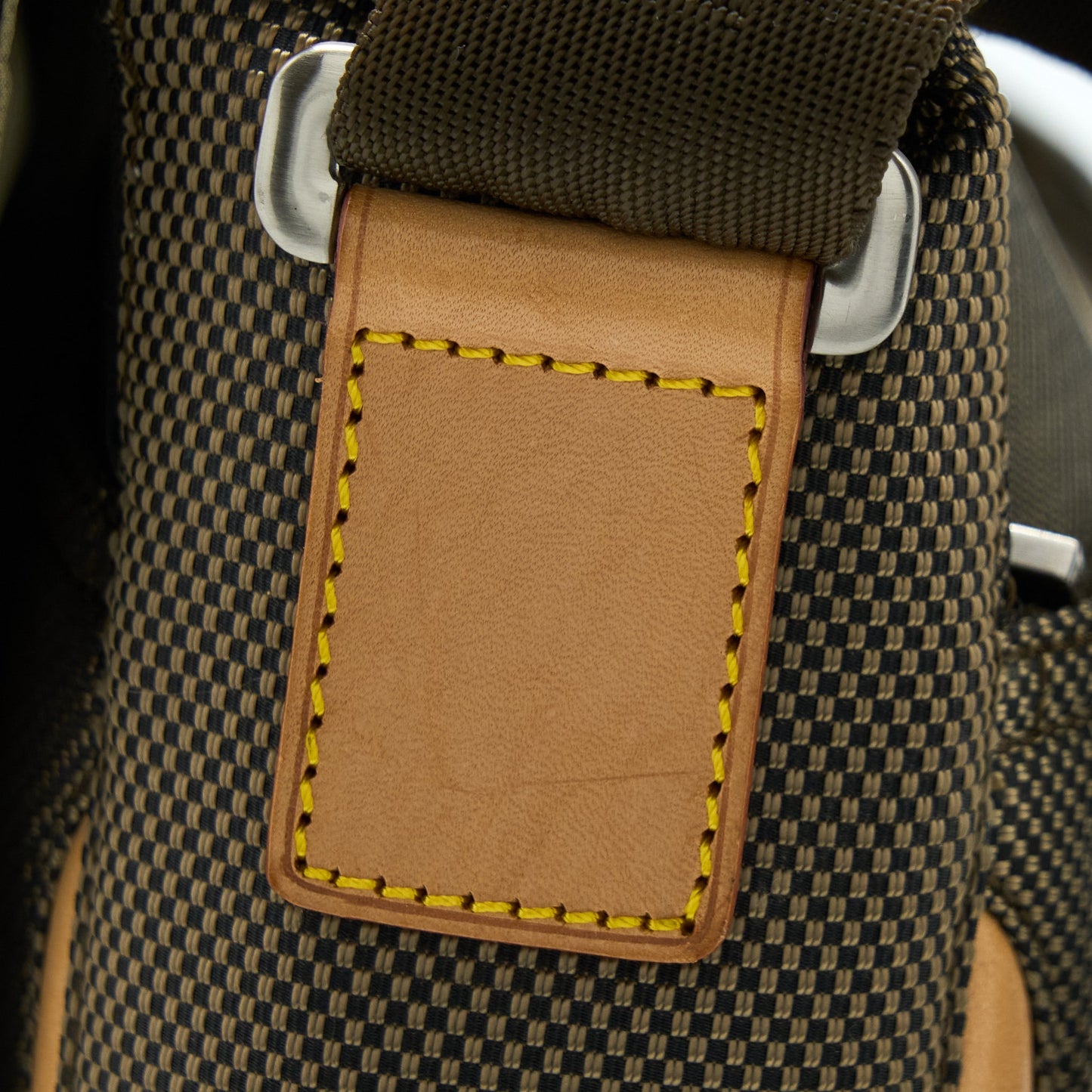 Louis Vuitton Messenger Purse Fabric/Beige Leather Multicolour