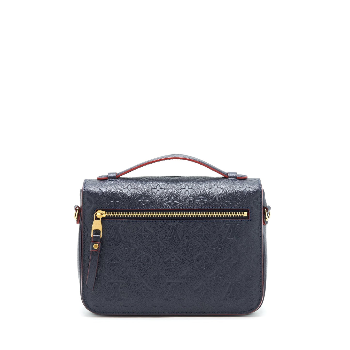 Louis Vuitton Pochette MÃ©tis Monogram Empreinte Marine Rouge