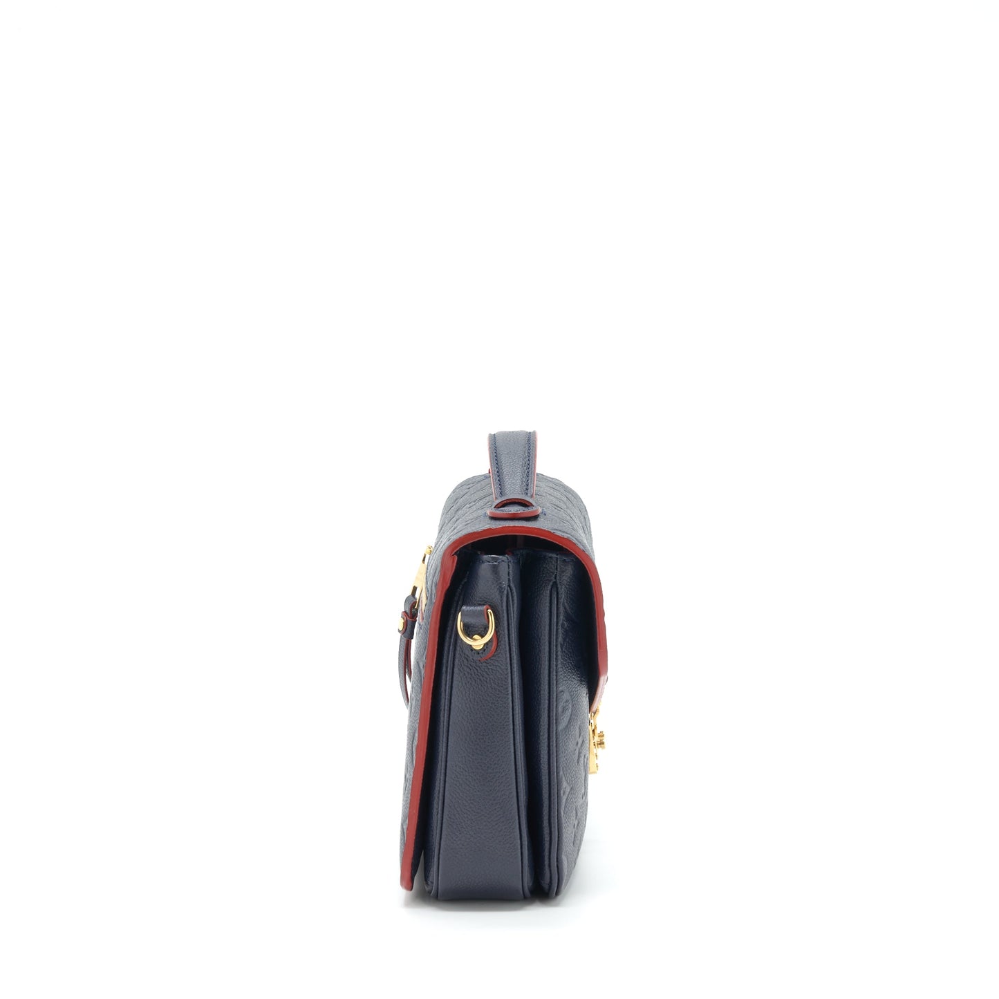Louis Vuitton Pochette MÃ©tis Monogram Empreinte Marine Rouge