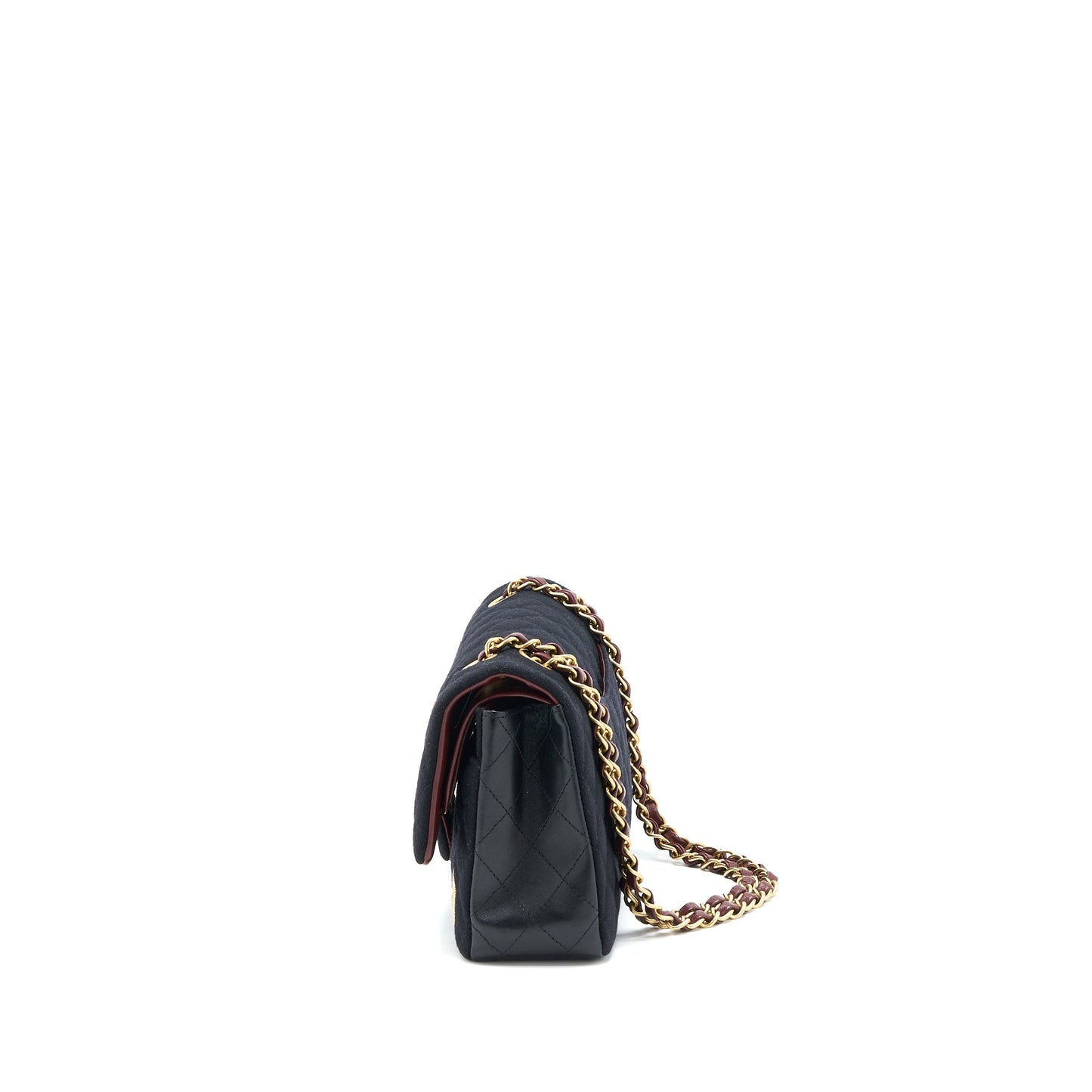 Chanel Medium Classic Double Flap Bag 2018 Metiers dâArt Paris-Hamburg Collection Wool GHW