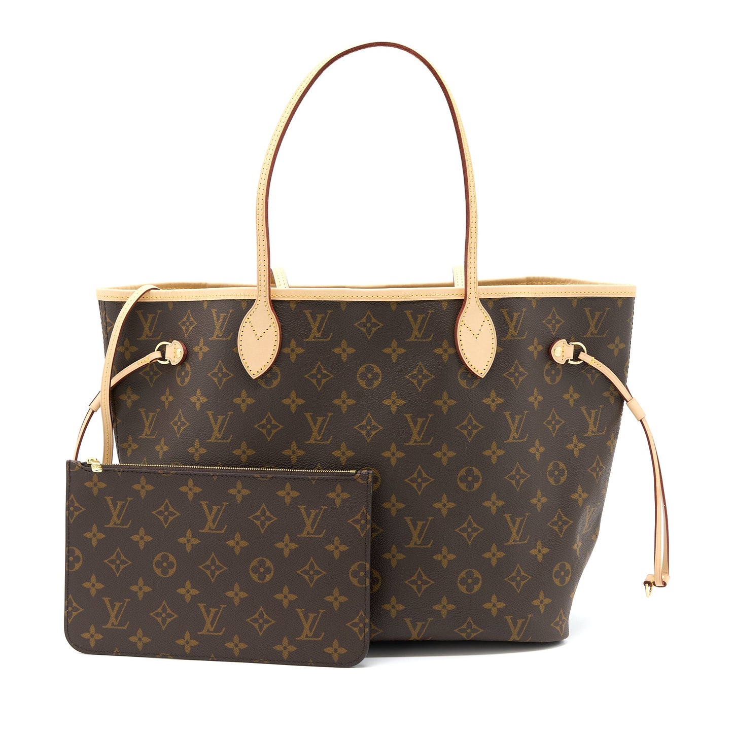 Louis Vuitton Neverfull Monogram Canvas Beige (New Version)
