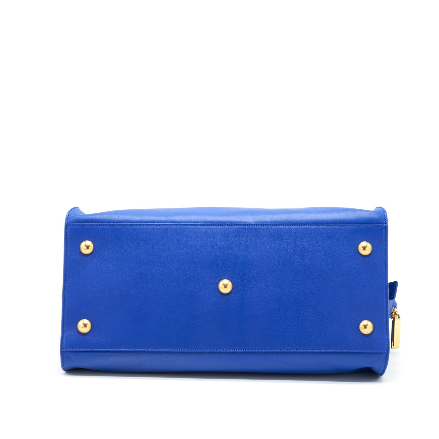 Saint Laurent Cabas Chyc Tote Purse Blue