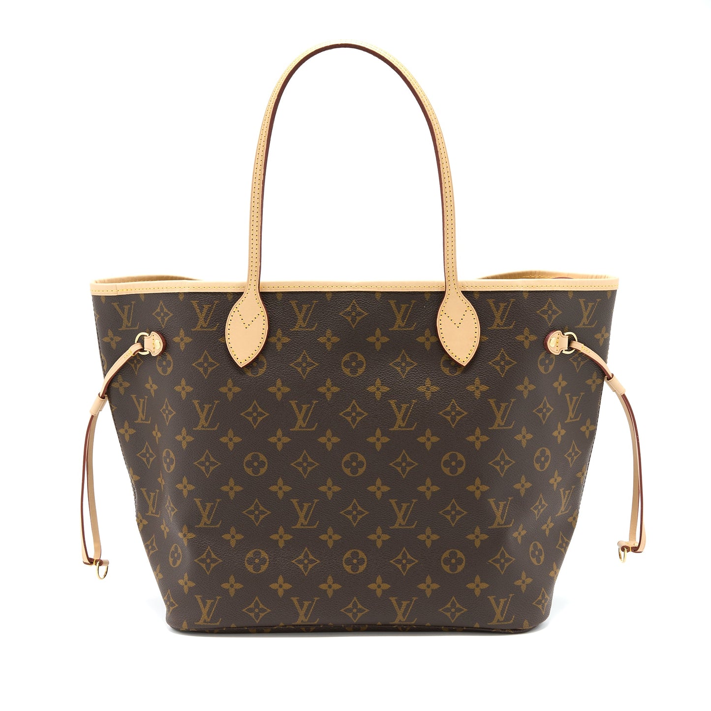Louis Vuitton Neverfull Monogram Canvas Beige (New Version)