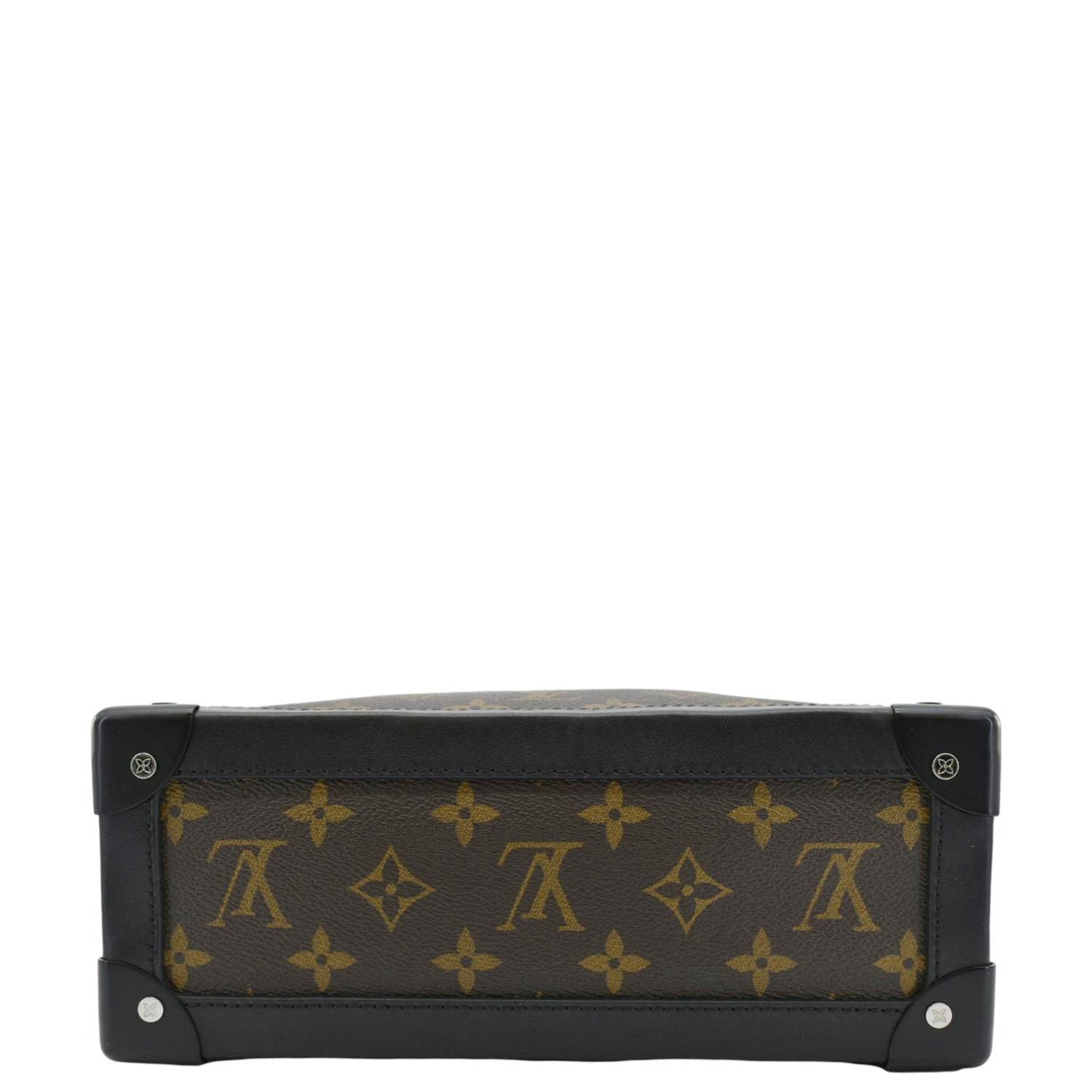 LOUIS VUITTON Solar Ray Soft Trunk Monogram Canvas Shoulder Bag Brown