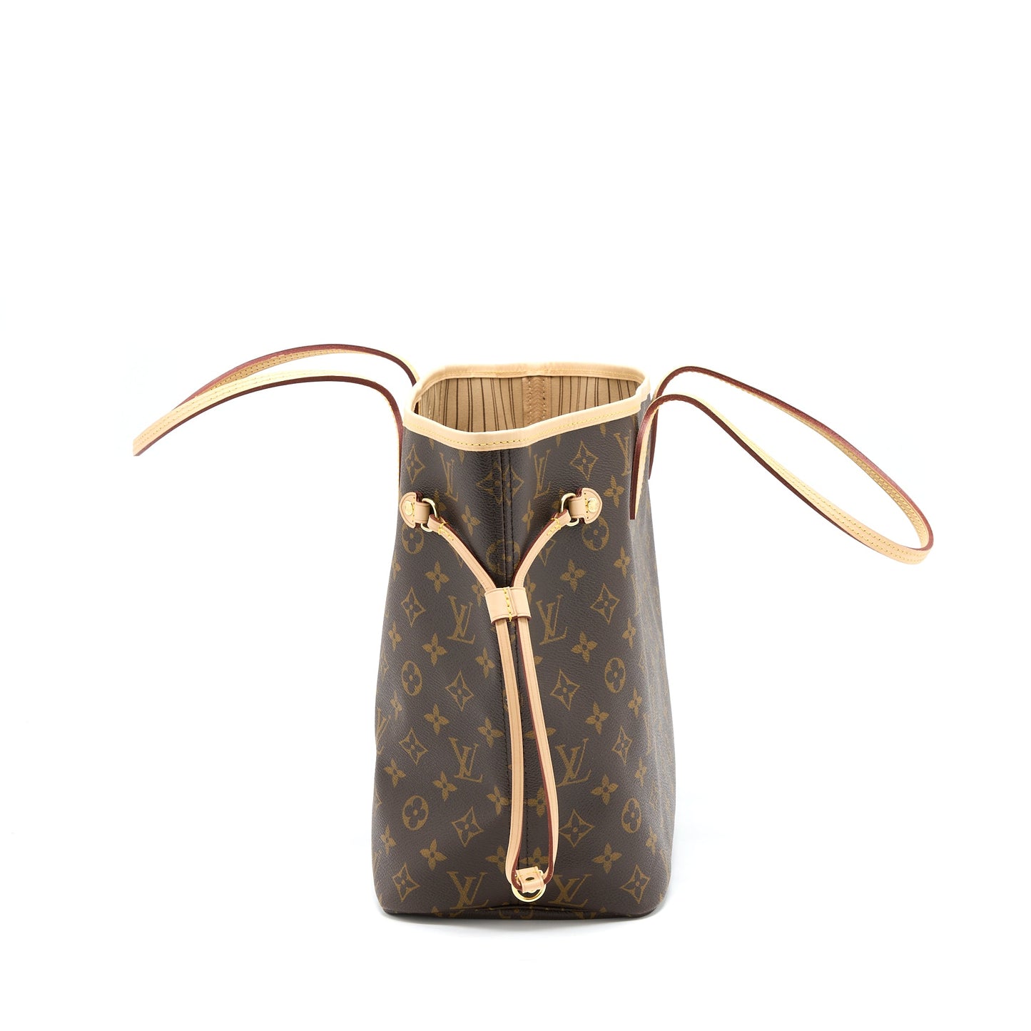 Louis Vuitton Neverfull Monogram Canvas Beige (New Version)