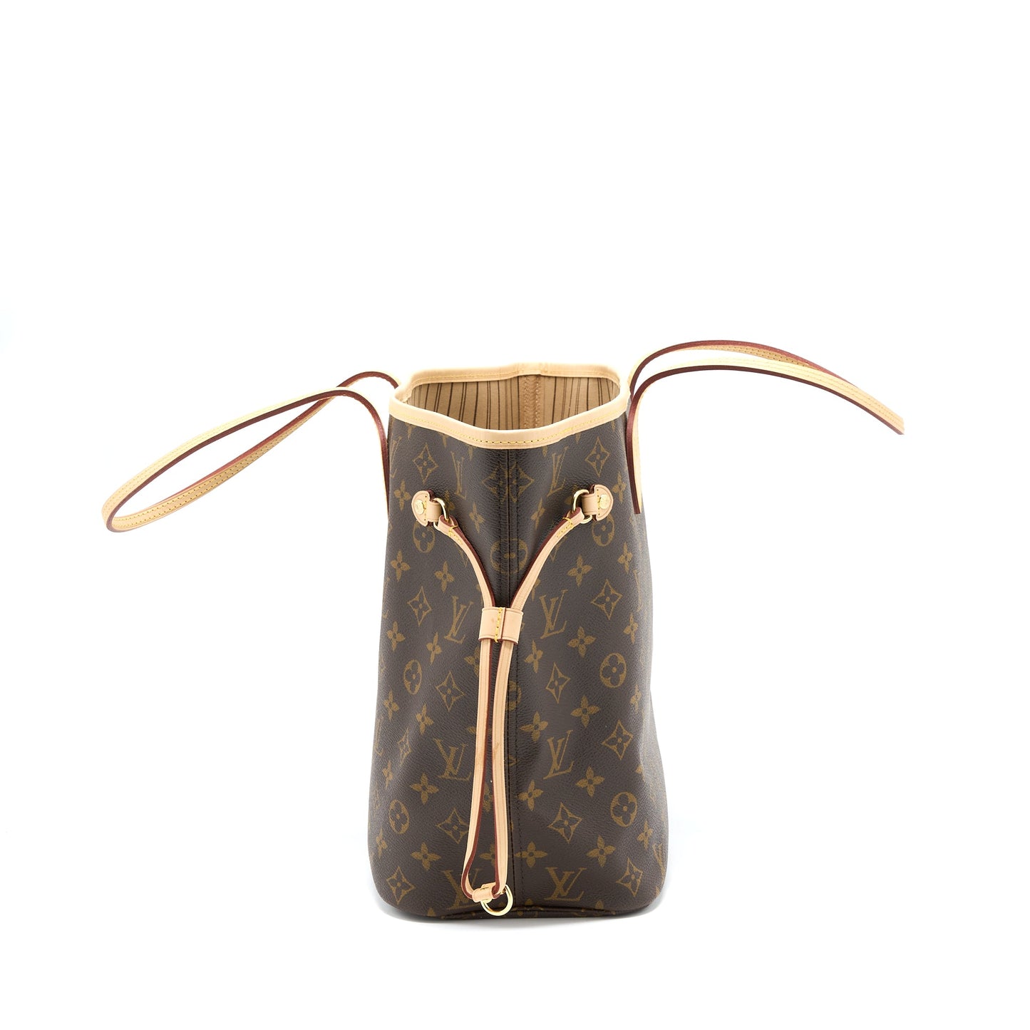 Louis Vuitton Neverfull Monogram Canvas Beige (New Version)