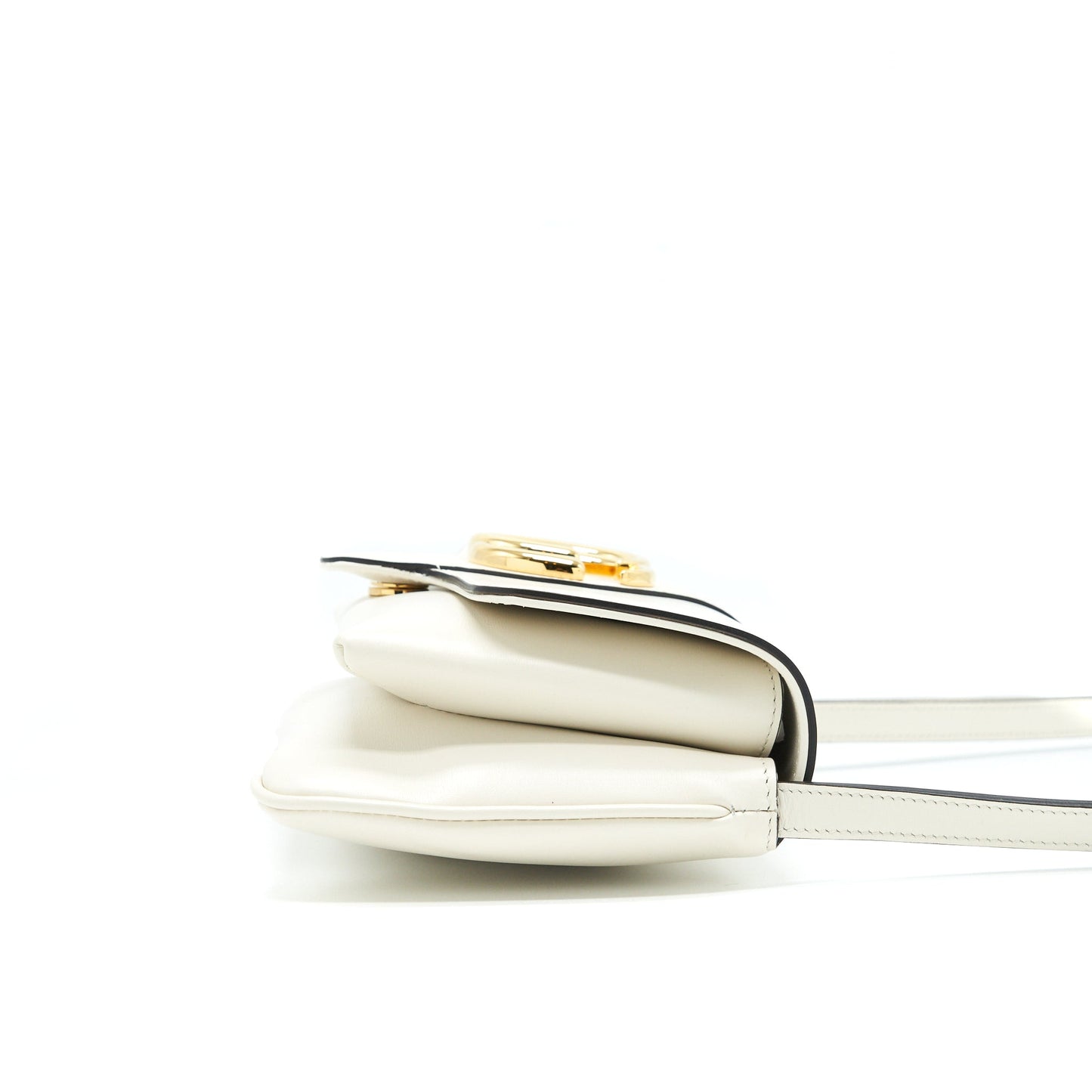 Gucci Small Arli Flap Purse Cream With