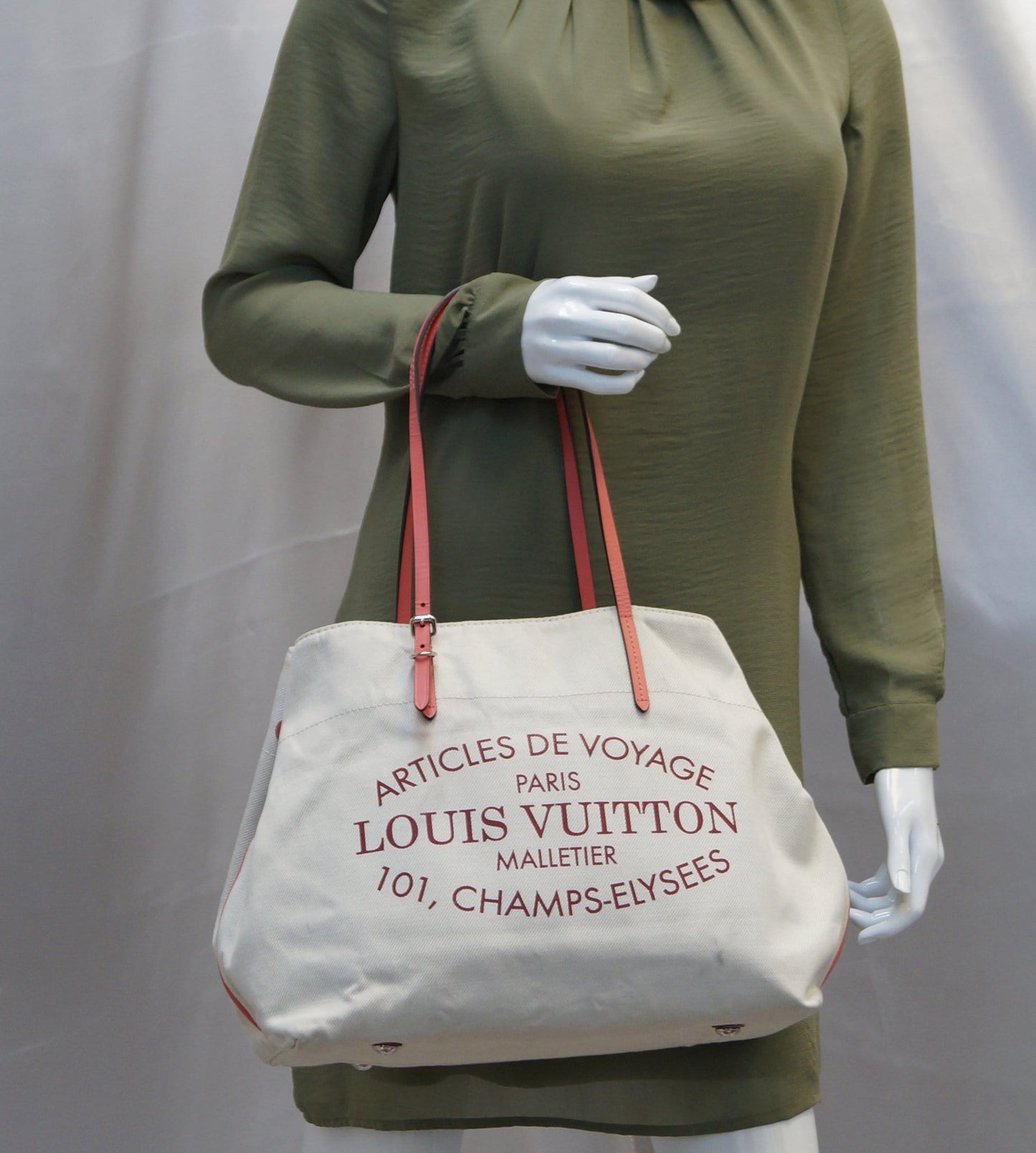 LOUIS VUITTON Articles De Voyage Cabas MM Shoulder Bag - Last Call