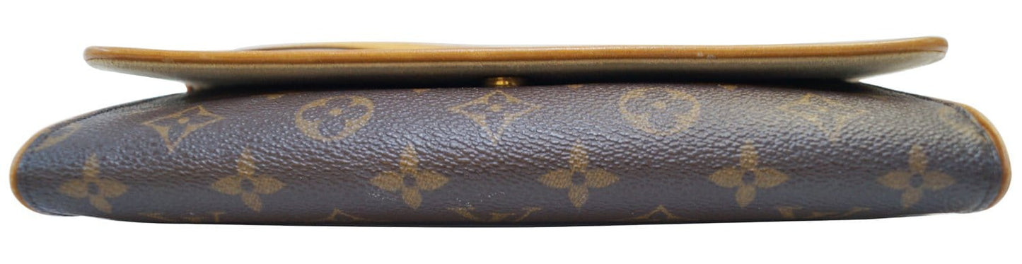 LOUIS VUITTON Pochette Twin GM Monogram Canvas Crossbody Bag